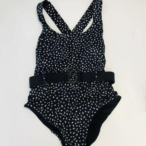 ROXY Women's NEW Swim Belt One Piece Swimsuit Size XSmall RRP $130 - Picture 3 of 9